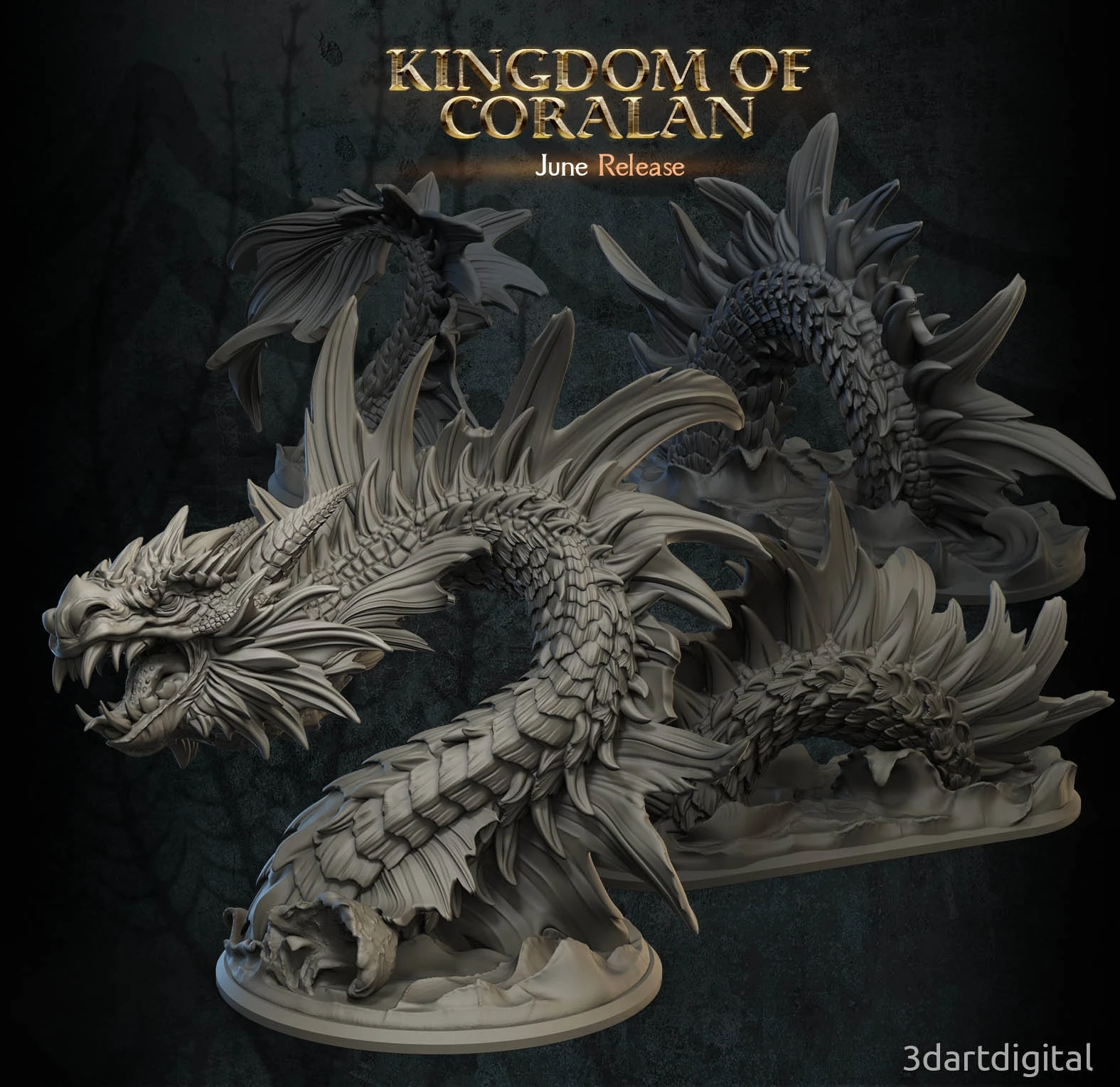 Миниатюрная модель из смолы Русалка воин маленькая рыба монстр море дракон и