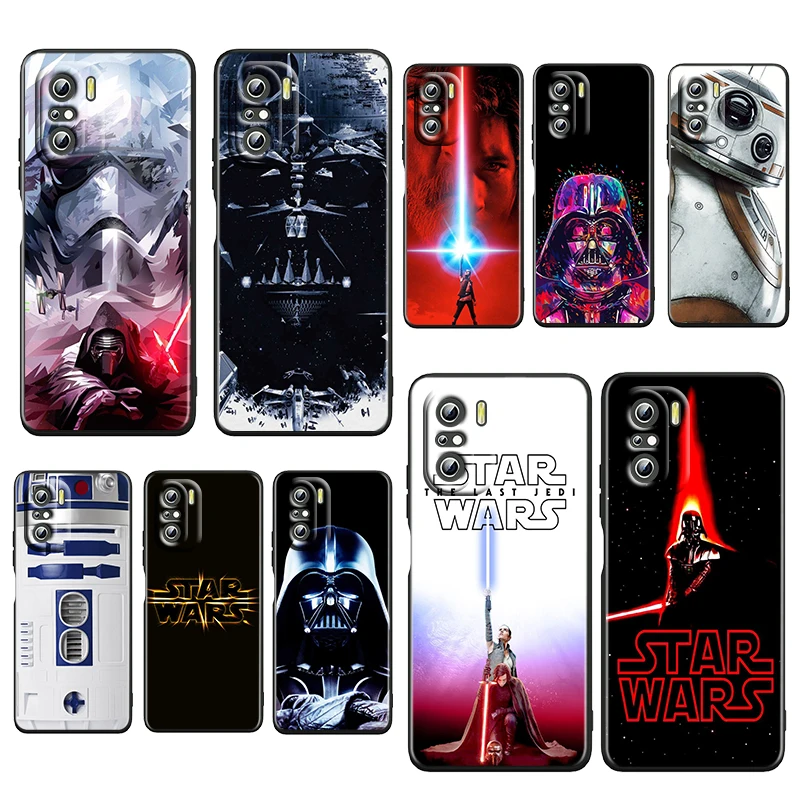 Звездные войны Дарт Вейдер йода BB8 для Xiaomi Redmi K50 K40 Gaming K30 K20 Pro 5G 10X 9 9C 9A мягкий