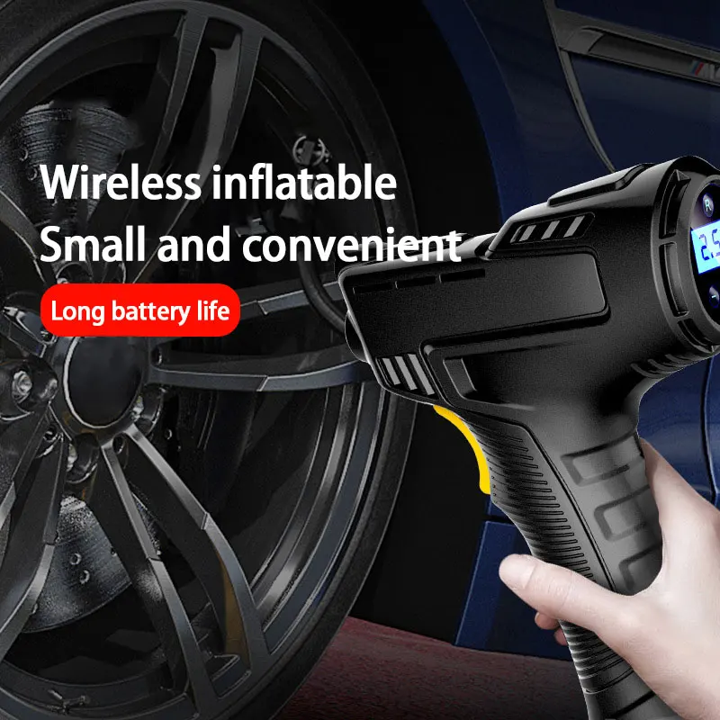 

Портативный компрессор для автомобильных шин, 150 PSI