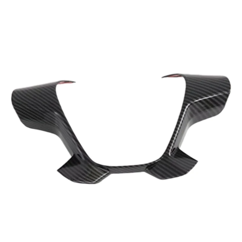 

Carbon Fiber ABS Car Steering Wheel Cover Trim Fit For Ford Transit 2017 Tourneo Custom 2016