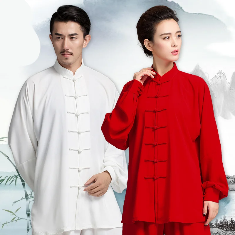 

Martial Art Uniform Tai Chi Clothes Kung Fu Set Wushu Clothing for Woman Wudang Coat Man Training Clothes