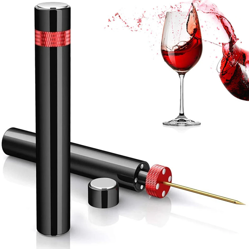 

Открывалка для бутылок вина, кухонные аксессуары, воздушный насос, штопор из нержавеющей стали, безопасная портативная Крышка для красного ...