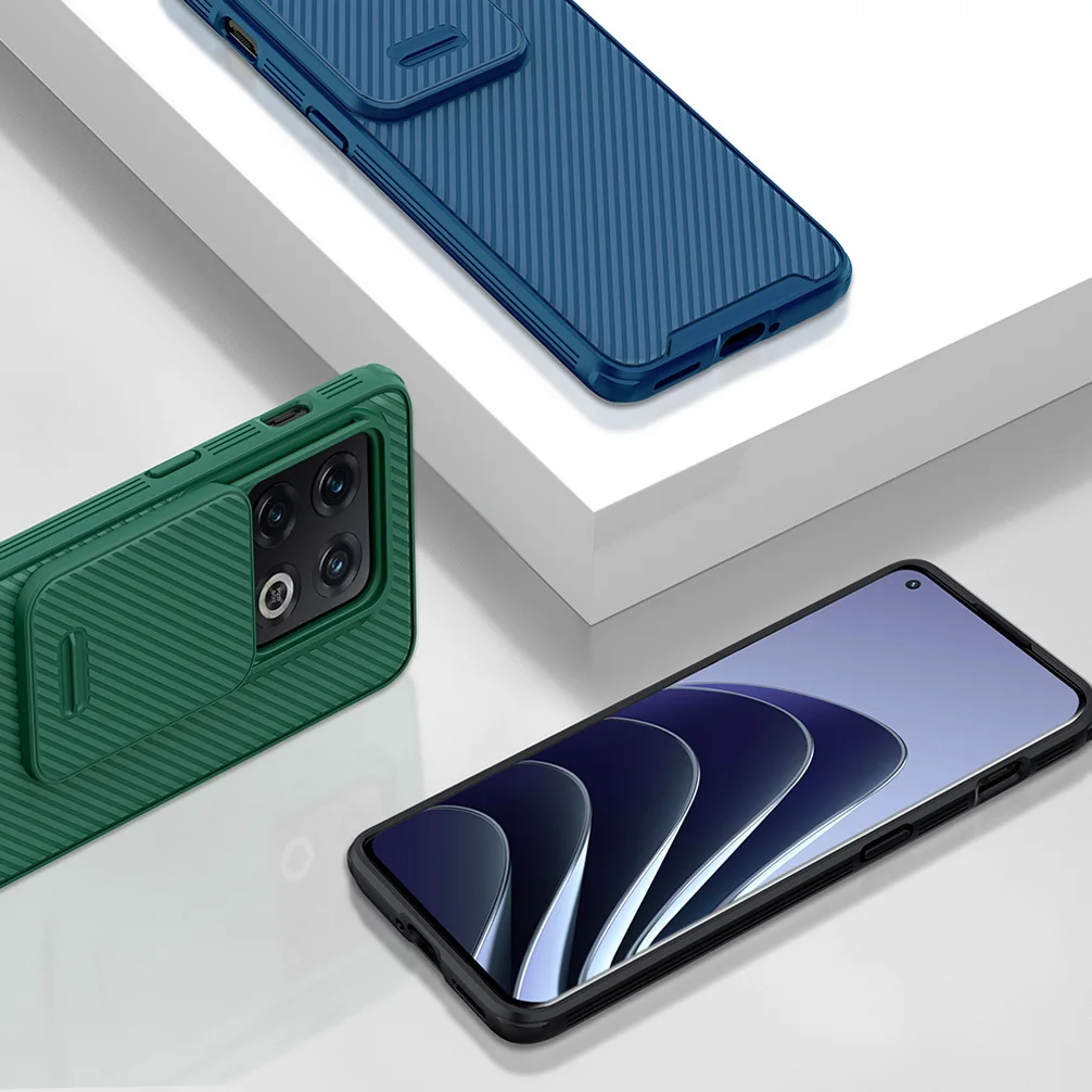 For OnePlus 10 Pro Case NILLKIN Camshield Pro Slide Camera Protection Case Lens Back Shell For OnePlus 10 Pro Cover