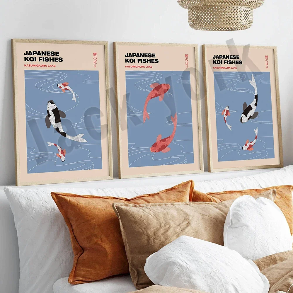 Японские принты японский Цзинью винтажный домашний декор иллюстрация печать