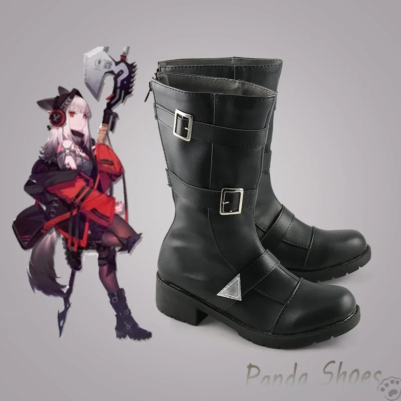 Frostleaf Game Arknights Обувь для косплея Аниме Cos Comic Косплей Костюм Опора Con Halloween Party