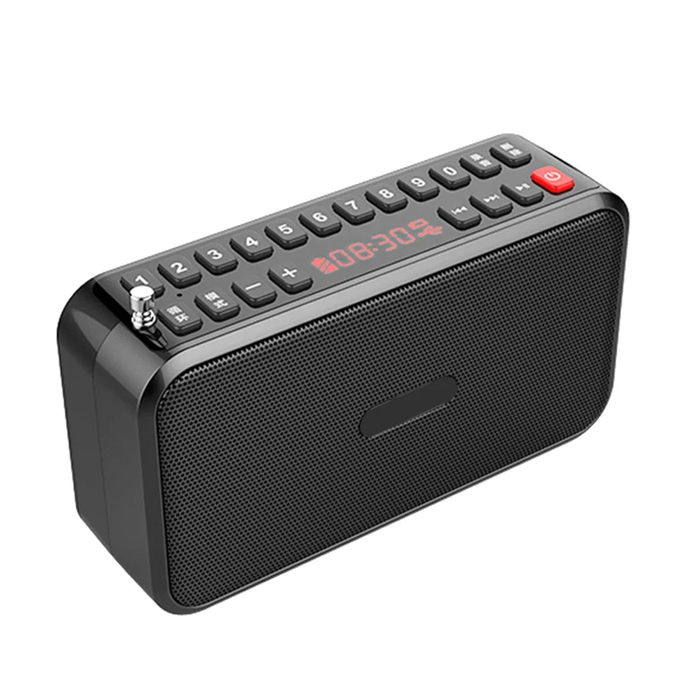 

Мини-динамик Hi-Fi Bluetooth 5,0, FM-радио, TF/USB-плеер, функция громкой связи, поддержка наушников 3,5 мм и двух батарей