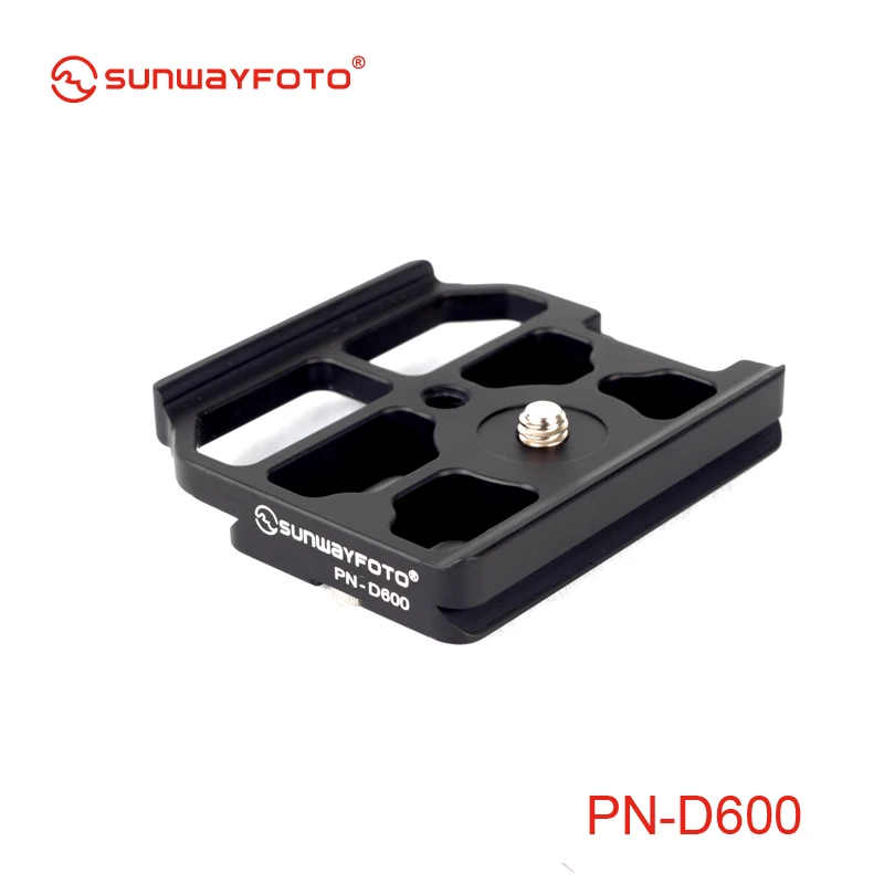 

SUNWAYFOTO PN-D600 Tripod Head Quick Release Plate For Nikon D600 Tripod Head Plate Specific Aluminum Quick Release Plate