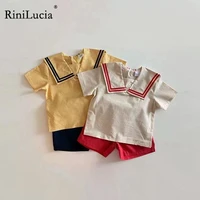 rinilucia baby girl clothes sets children clothing summer short sleeve tracksuit for girls sport suits costume for kids clothes