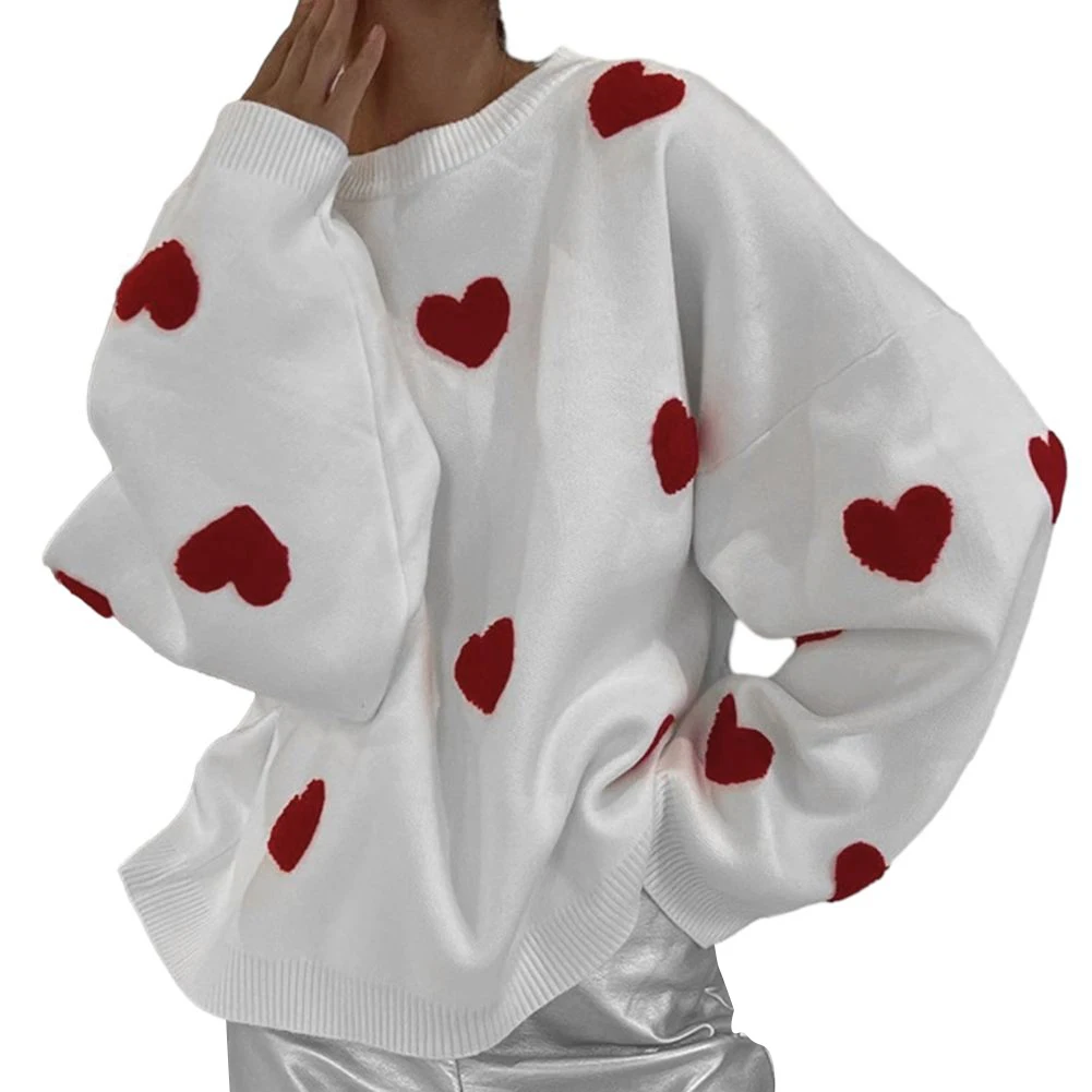 

Fashion Sweater Top Knitted Sweaters Long-sleeved Popular Sweatshirts Pullovers Women's Casual Cute Patterned