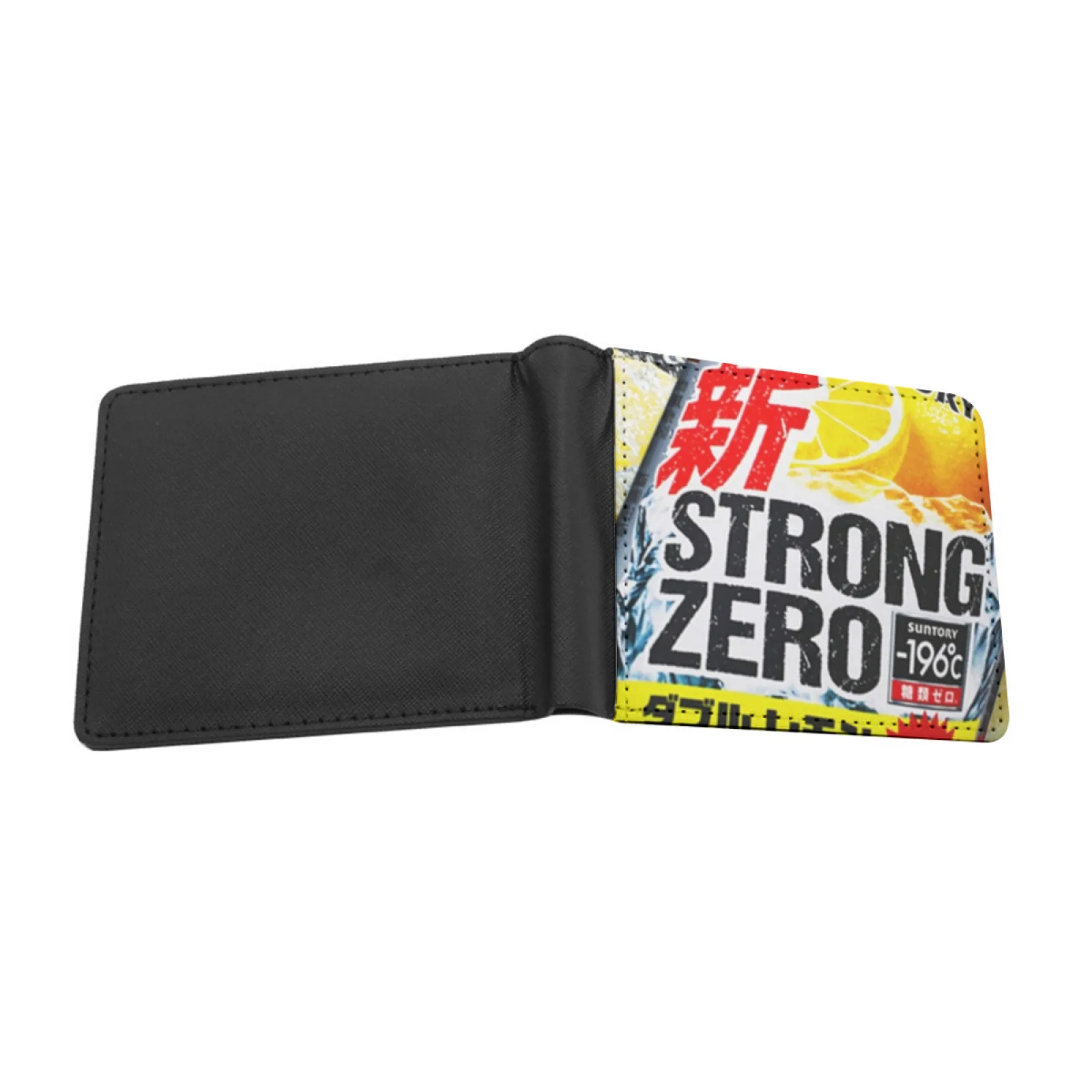 Персонализированный мужской кожаный кошелек Strong Zero для кредитных карт японский