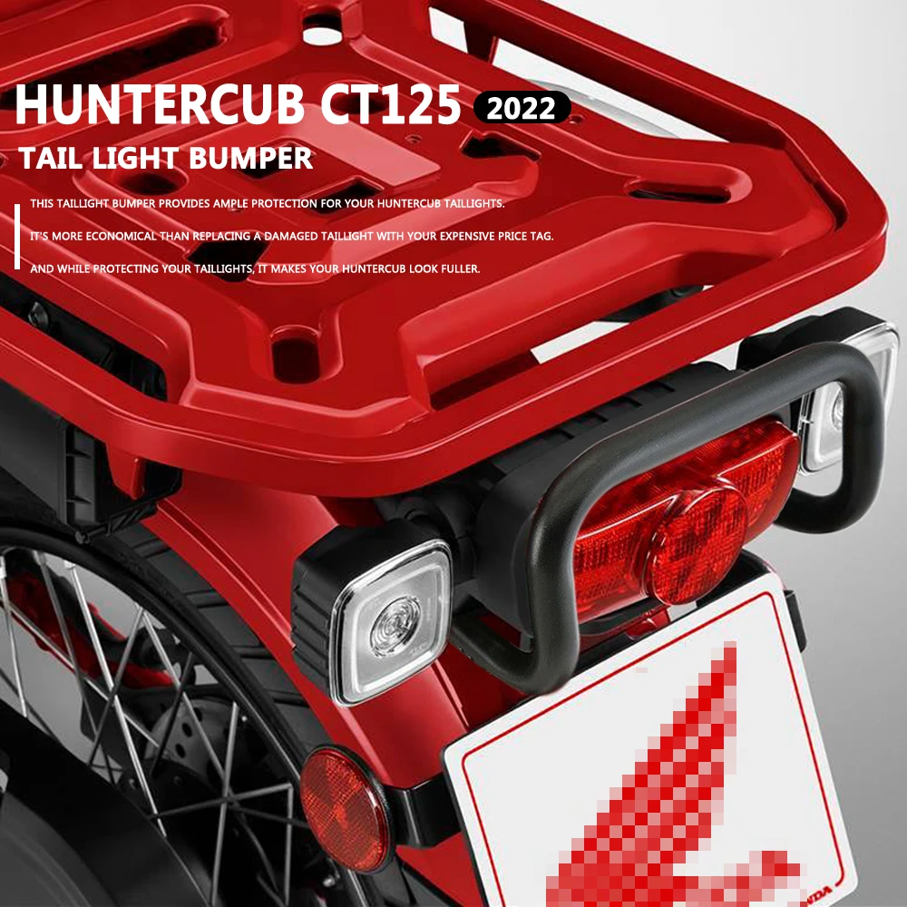 Для Honda Hunter Cub CT125 ct125 2020 2021 2022 мотоциклетный задний фонарь бампер защита трубы