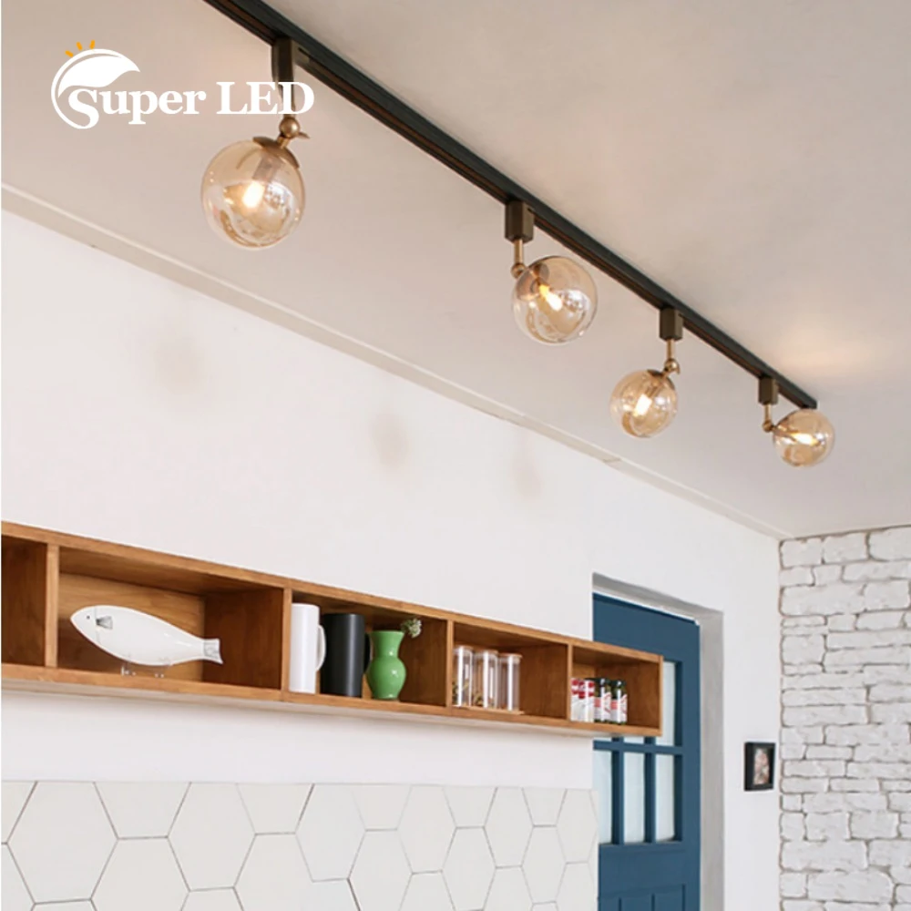 

Modern Led Track Ceiling Lamp Bedroom Closets Kitchen Modern Strip Track Spotlight Living Room Background Aisle Ceiling Lighting