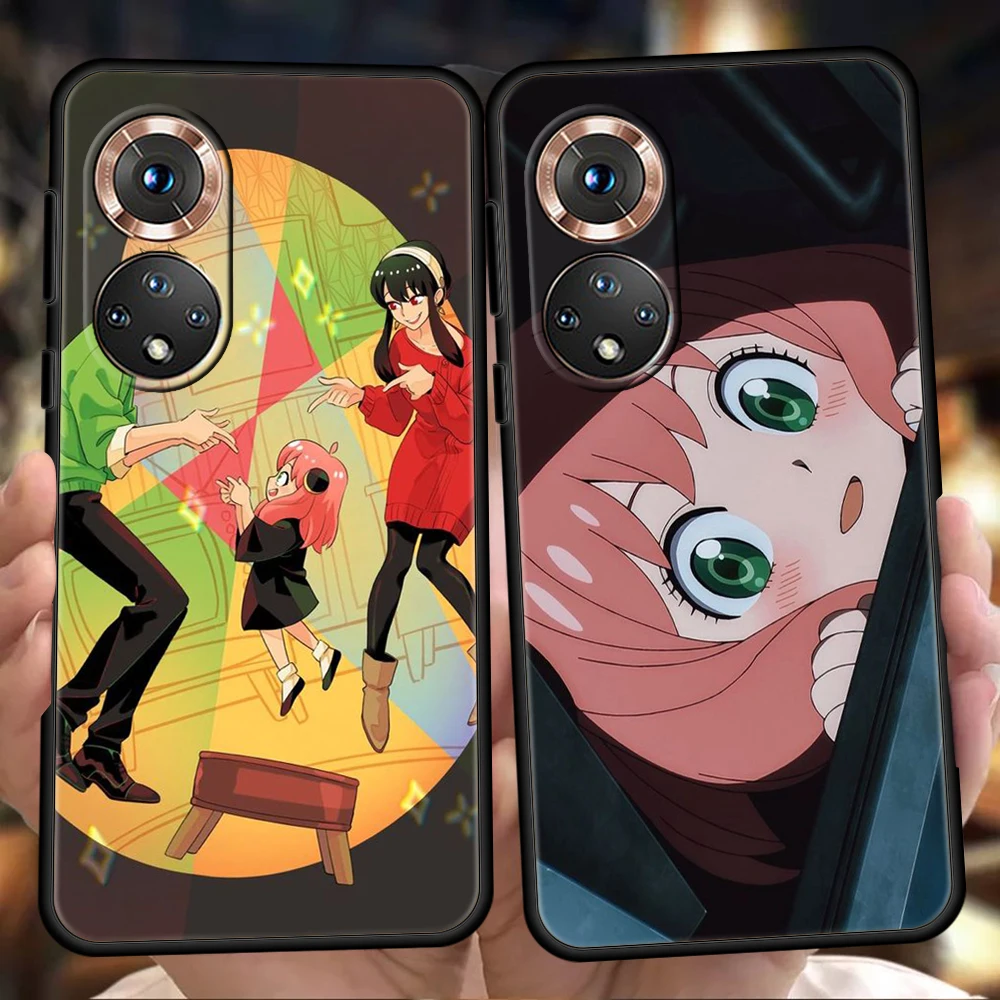 

Spy X Family Anya Forger Anime Phone Case for Honor 8A 9X Pro 50 10i 20i 10 20 20S 9 8A 8S 8X 7A 5.7inch 7X Pro Lite Soft