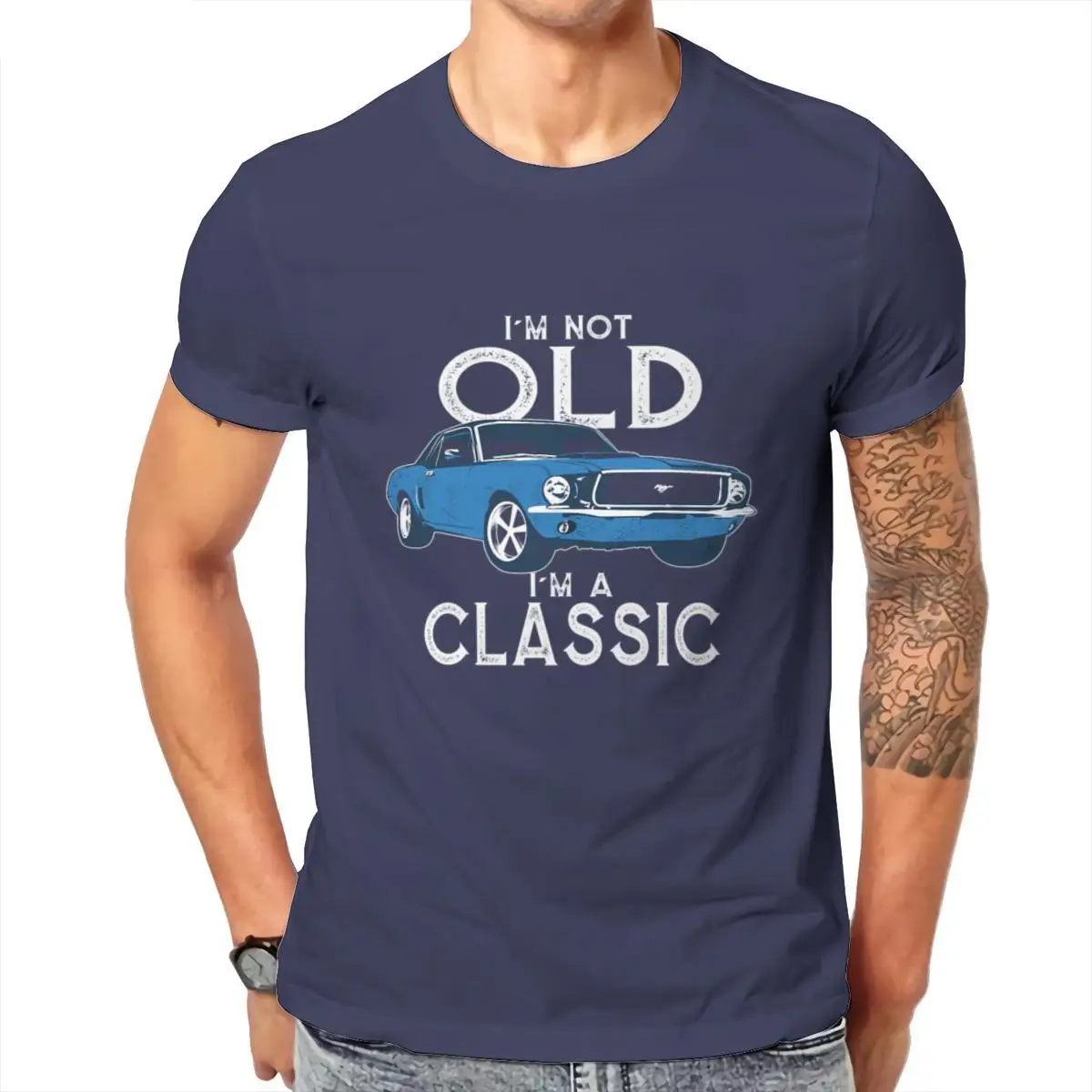 

Wholesale Muscle Car Im Not Old Im Classic Vintage Retro Unisex Tie Dye T-Shirt Kawaii Unisex Aesthetic KoreanStyle 103358