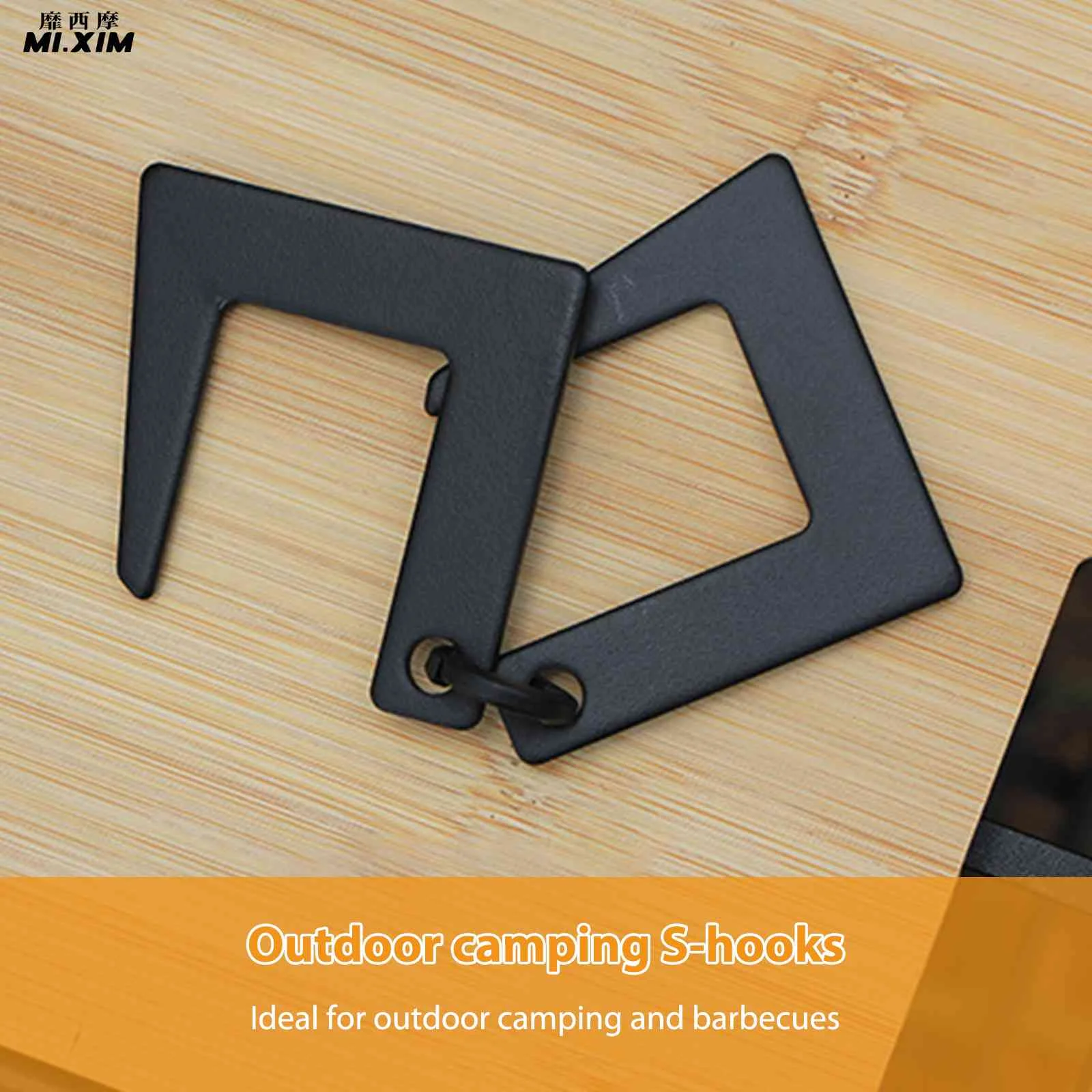 

Крючки S-образной формы, многофункциональный крючок для хранения, сверхмощный крючок-фонарь для кемпинга, для пикника, барбекю