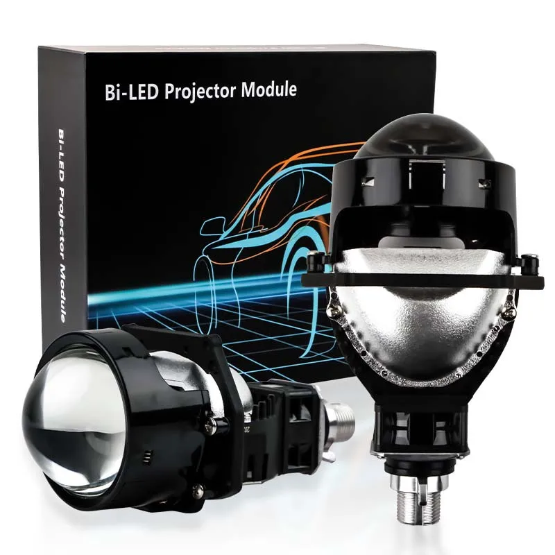 

Upgrade Your Car Lights with 3 inch Bi-LED Bifocal Projector Lens