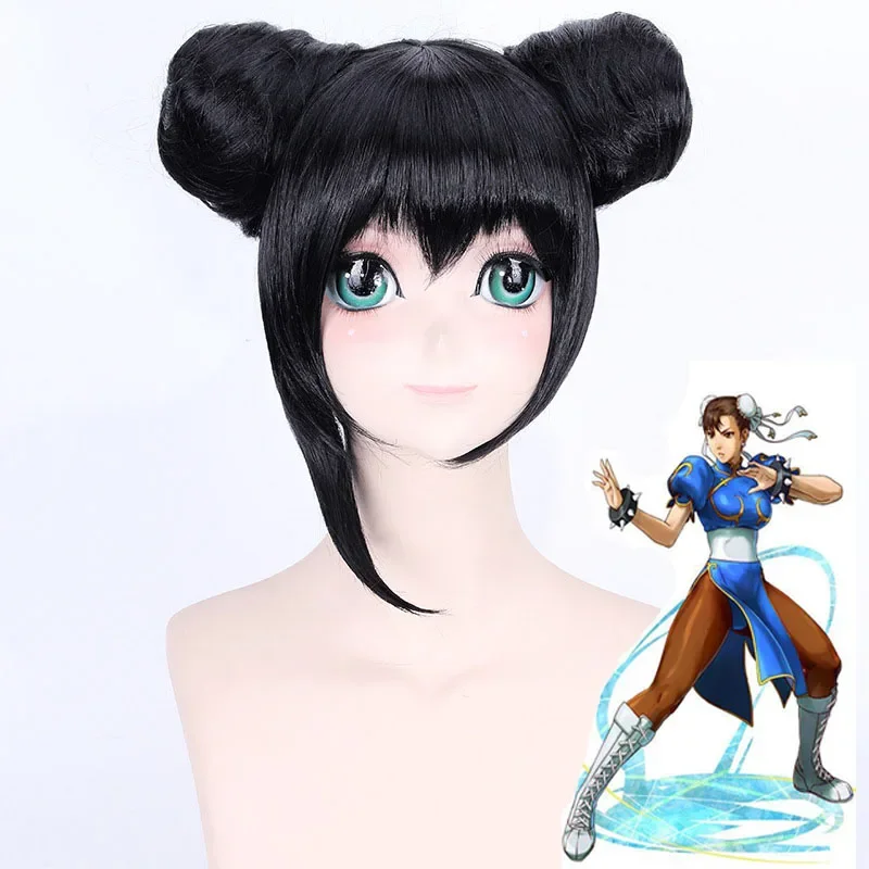 Женская одежда Chunli костюмы для косплея девочек Хэллоуина Sutorito Faita синее платье