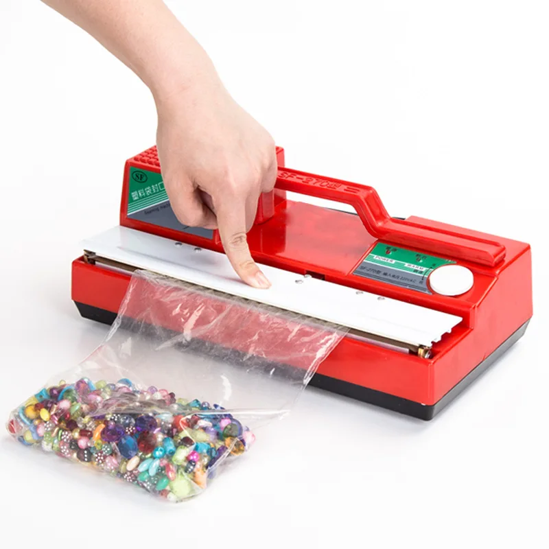 

220V Portable Sealing Machine Food Vacuum Packing Machine Plastic Bag Automatic Electric Heat Manua Sealer Kitchen Tool