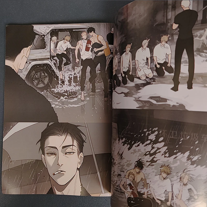 Мини-книга Old Xian 3 арт-коллекция иллюстрация искусство комикс манхва английские