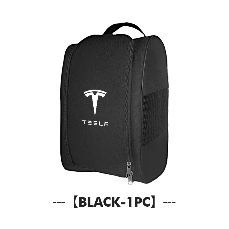 

Автомобильная сумка для хранения, дорожная обувь с логотипом, инструменты для хранения кроссовок для Tesla Model 3 Y S X 2021, Roadster Cybertruck Juguete