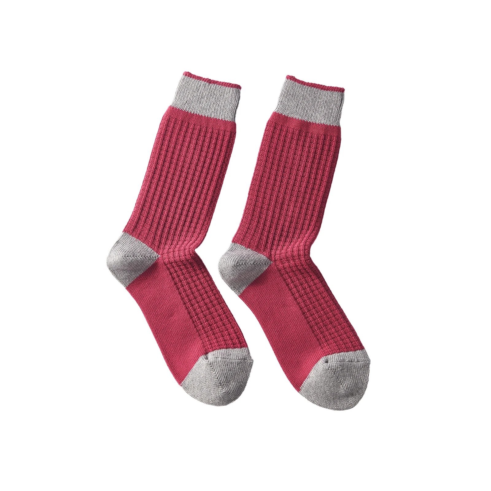 Gift Japan Waffle Stockings Men and Women Same Sle 008jing Color Random