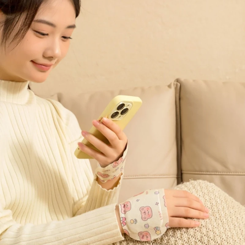 1 пара мини-зимних грелок для рук мгновенный нагревательный пакет милая