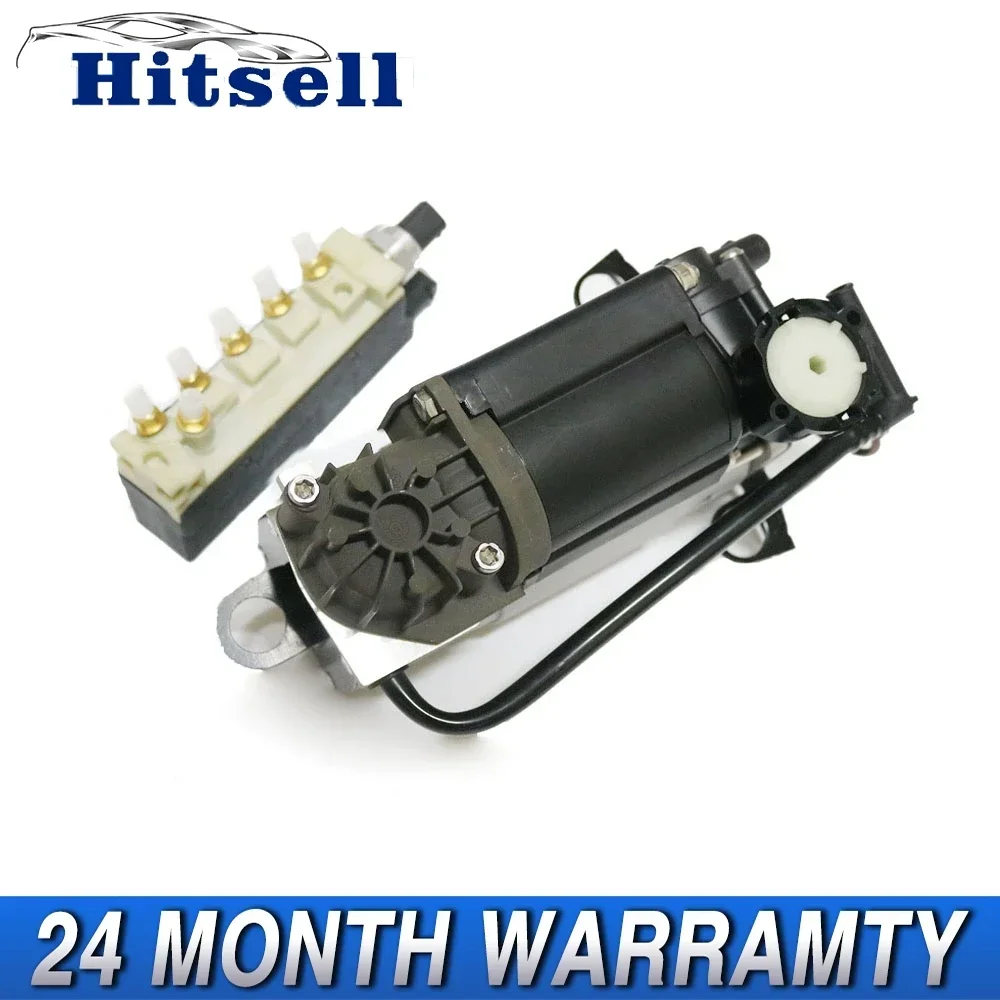 

2x New Suspension Valve Air Supply Solenoid Valve Block and Air compressor For Mercedes W220 S350 S430 S500 S600 S55 S600