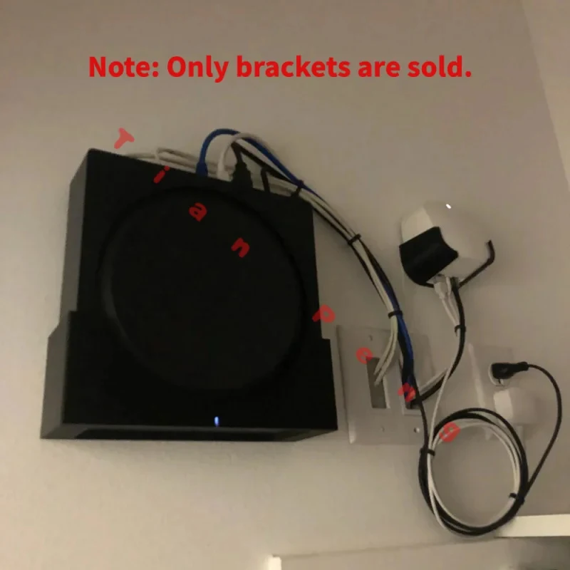 Фото Настенный кронштейн для аудиооборудования Sonos Amp, кабельный органайзер, полный комплект фурнитуры, предварительно протестирован перед отправкой. №4