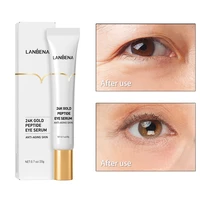 123pcs lanbena 20g peptide anti aging eye serum antiwrinkle dark circle anti puffiness skin care whitening free shipping