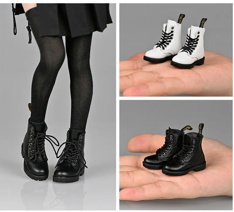 

1/6 Female Soldier Classic All-match Hollow Handmade Boots Model