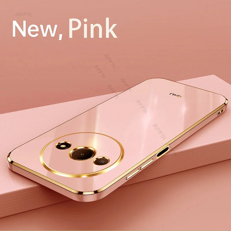 Чехол с 6D покрытием для Xiaomi Redmi 13 4G чехлы из ТПУ противоударная мягкая задняя