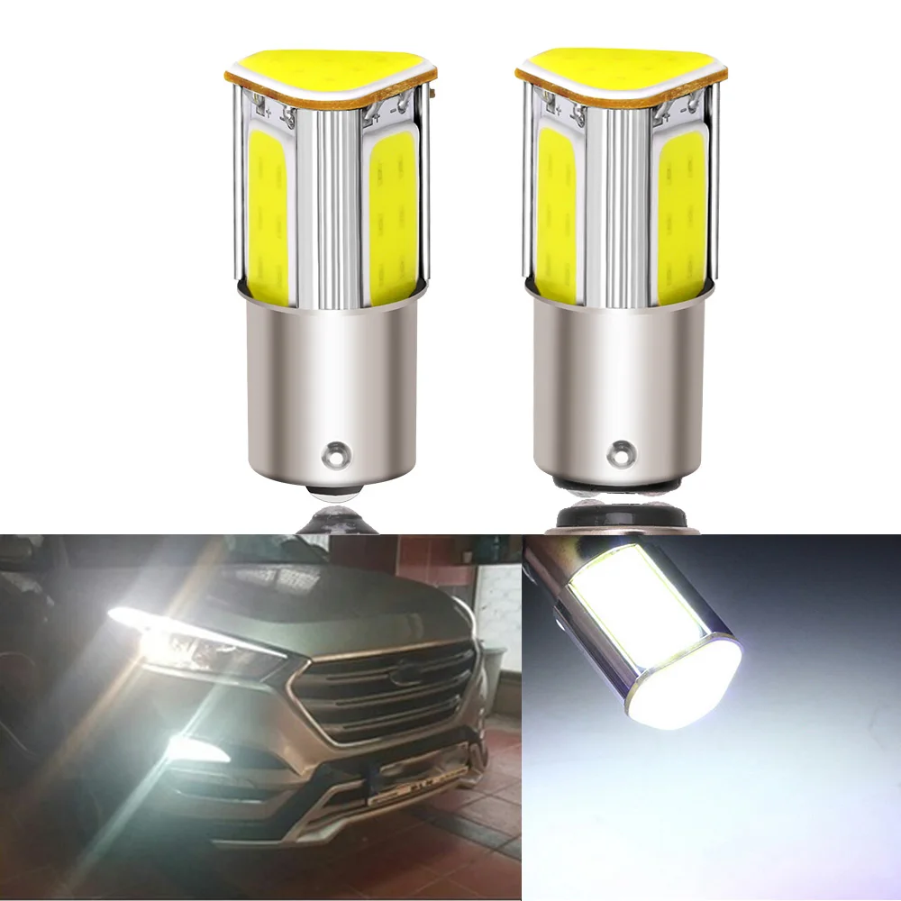 

2 шт., Универсальные Автомобильные светодиодные лампы BAY15D 1157 для заднего поворота