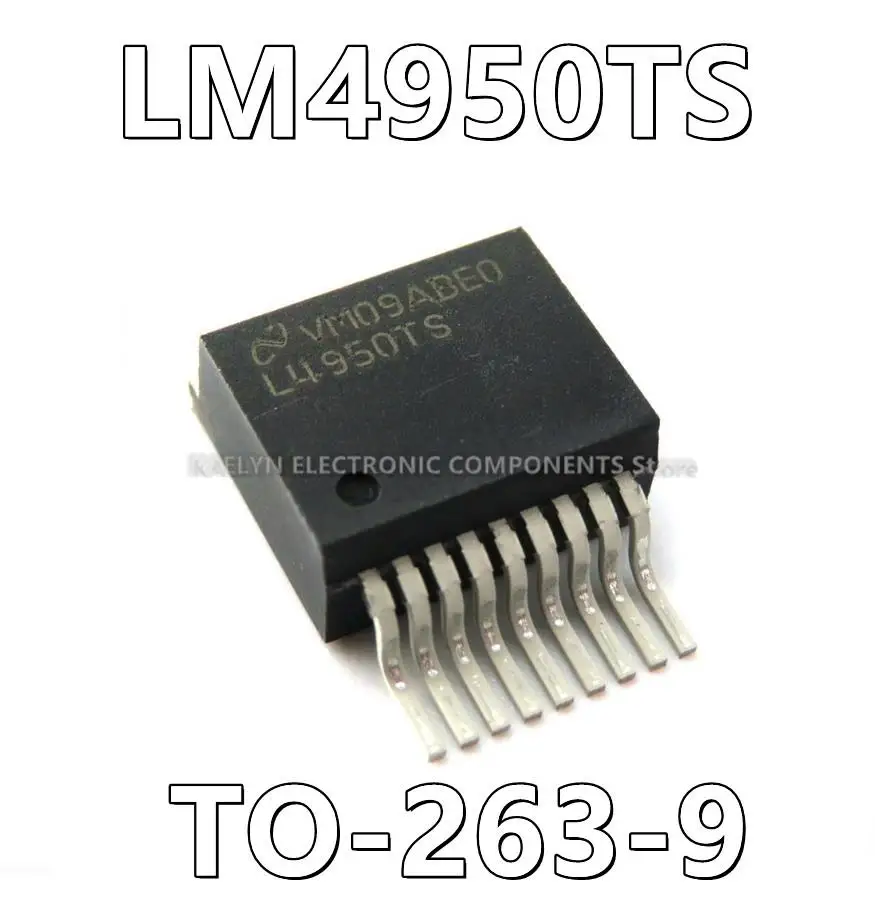 

10 шт./лот LM4950TS усилитель IC 1-канальный (моно) или 2-канальный (стерео) класс AB DDPAK/TO-263-9