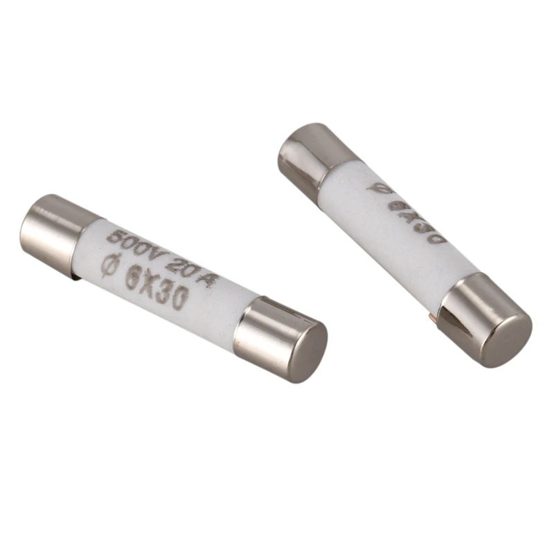 20 шт. 6 мм x 30 20A Faset-Blow керамический предохранитель 500 в