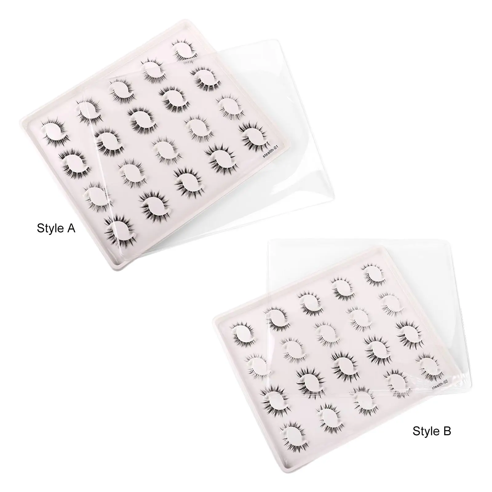 

Makeup Individual Lashes Lightweight DIY Fake Lashes Wisps Manga for Holiday