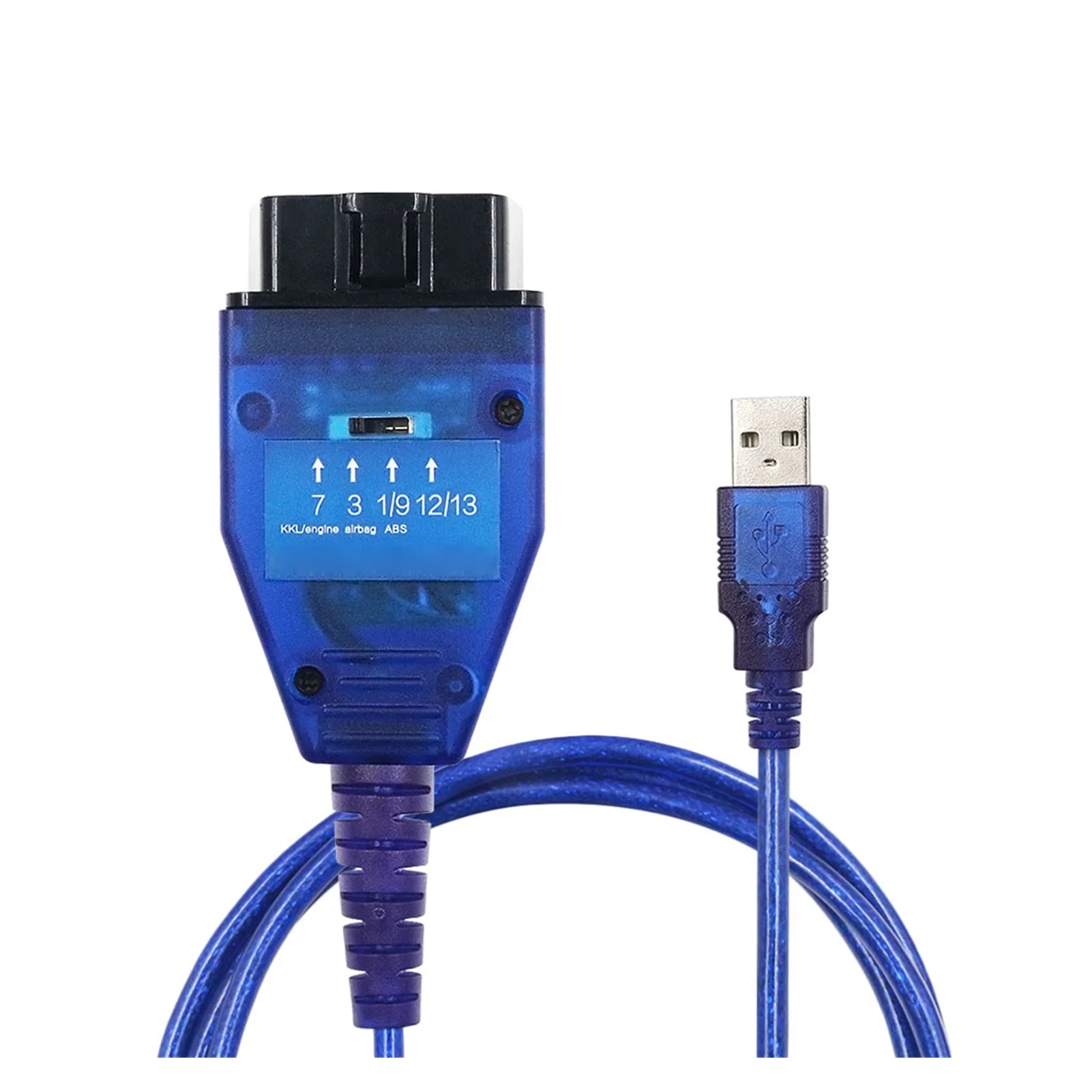 

2022 new FT232RL USB With Switched OBD2 Diagnostic Cable For VAG KKL 409 Car ECU Scan Tool OBD External Equipment