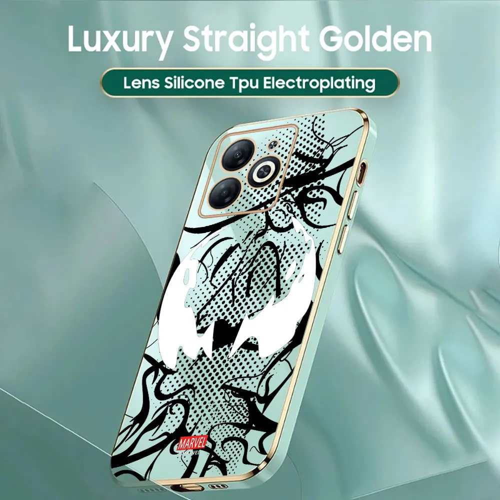 Чехол для телефона с логотипом Веном Человека-паука Marvel huawei Honor 90 70 50 20 Y9 Y8P Y7 Y7A Y6 Y6P