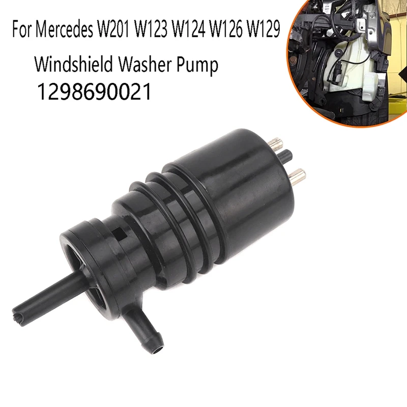 Насос омывателя окон автомобиля насос лобового стекла для Mercedes W201 W123 W124 W126 W129