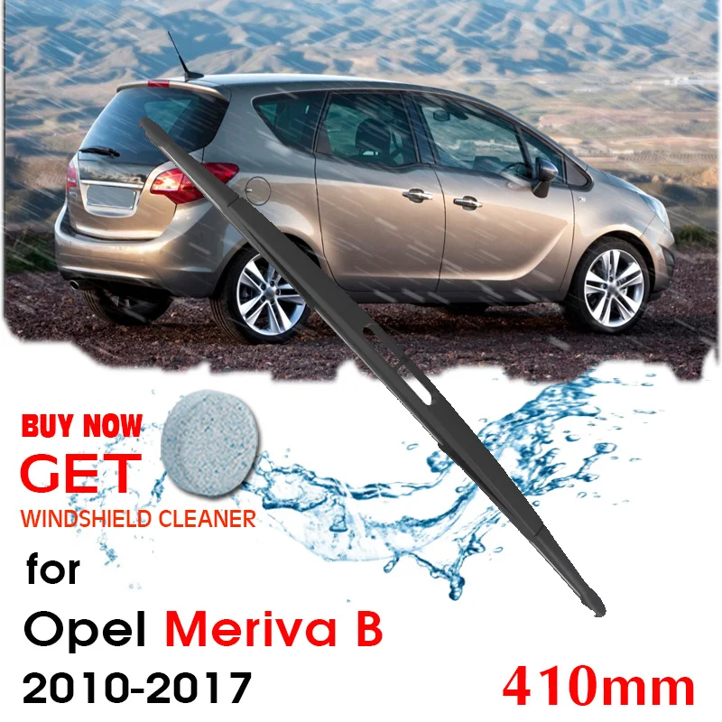 

Car Rear Wiper Back Window Windscreen Windshield Wipers 410mm For Opel Meriva B Hatchback 2010-2017 Auto Accessories