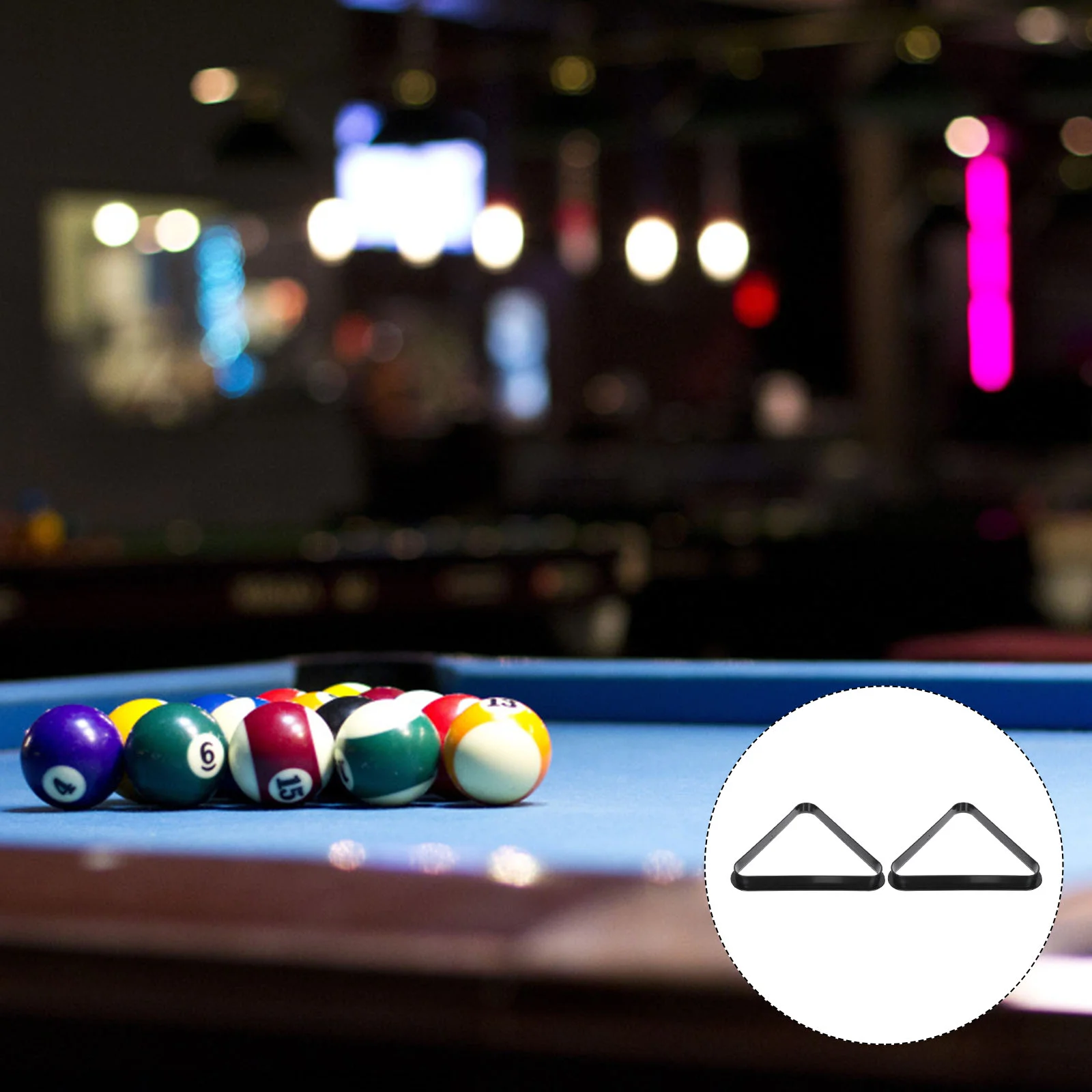 

Equipment Billiard Game Rack Balls Triangle Racks Pool Tripod American Billiards