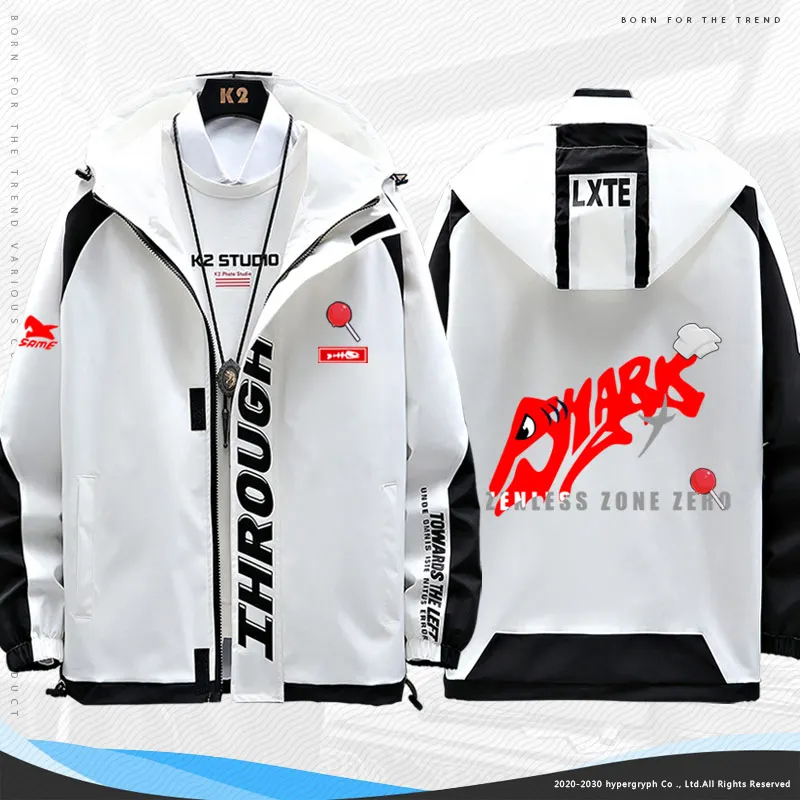 Эллен Джо зенез зона Ноль с длинным рукавом куртка унисекс пальто толстовка на