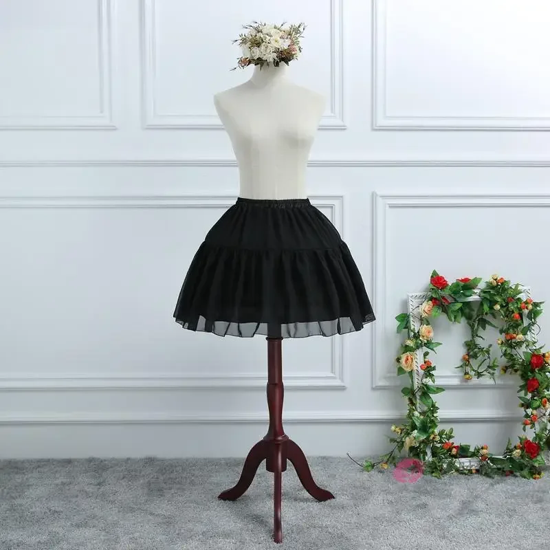 Повседневное платье для косплея рыбья кость кринолин Лолита регулируемое с