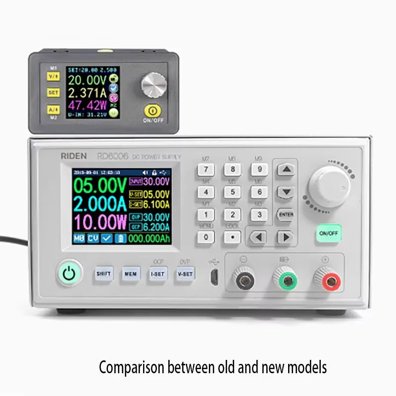 Фото RD6006 RD6006W USB WiFi DC Tegangan Rendah Saat Ini Modul Suplai Daya Buck Konverter Dapat Disesuaikan Мультиметр 60 В 6 А №1