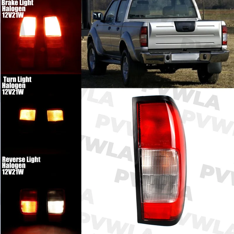 

Для Nissan Navara NP300 D22 1998 1999 2000 2001 2002 2003 2004 правая боковая задняя лампа в сборе с лампочкой 26526-VJ700