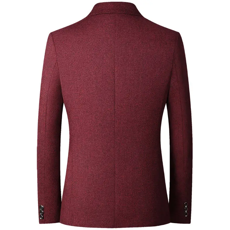 Men's Fashion Top Slim Spring and Autumn Suit British Casual Coat Blazer Jacket Wedding Suits for Men Korean Business Clothing |