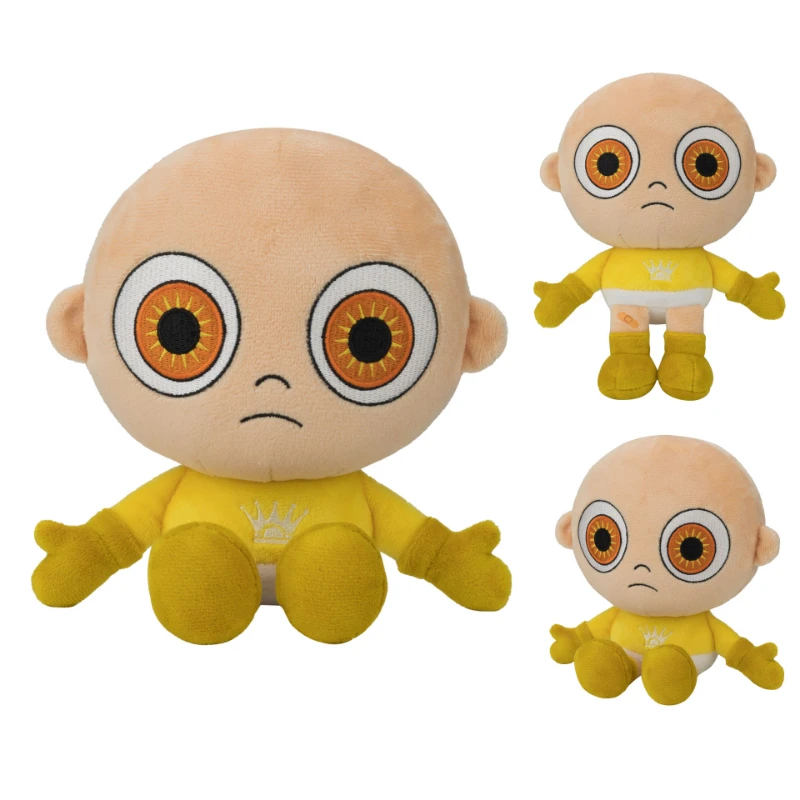 

New Style The Baby In Yellow Plush Kawaii Baby Stuffed Soft Doll Horror Game Plushie Figure Kids Toy Children Baby Birthday Gift