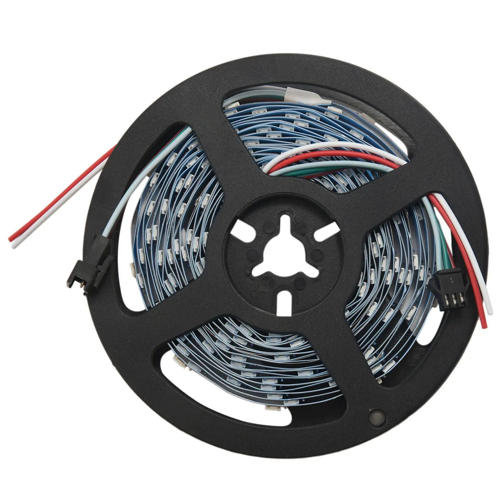 

RGBW SK6812 (WS2812B) RGB + теплый белый 5 м 30 светодиодов/пиксель/м индивидуально Адресуемая Гибкая фотолента IP30 DC5V