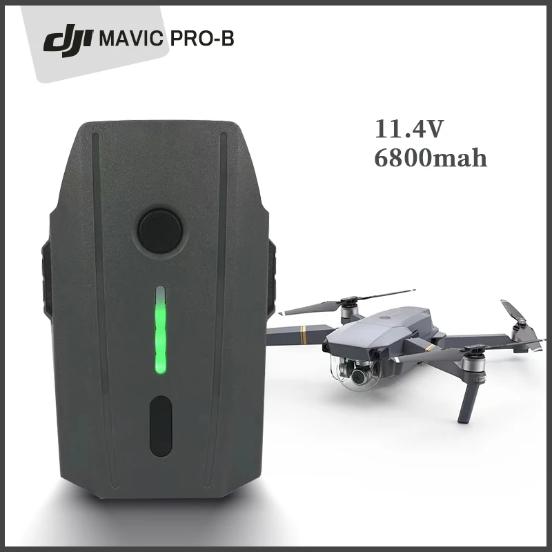 

100% brand new high-capacity For DJI Mavic Pro / Platinum /White Intelligent Flight LiPo 3S Battery 11.4V 9800mAh