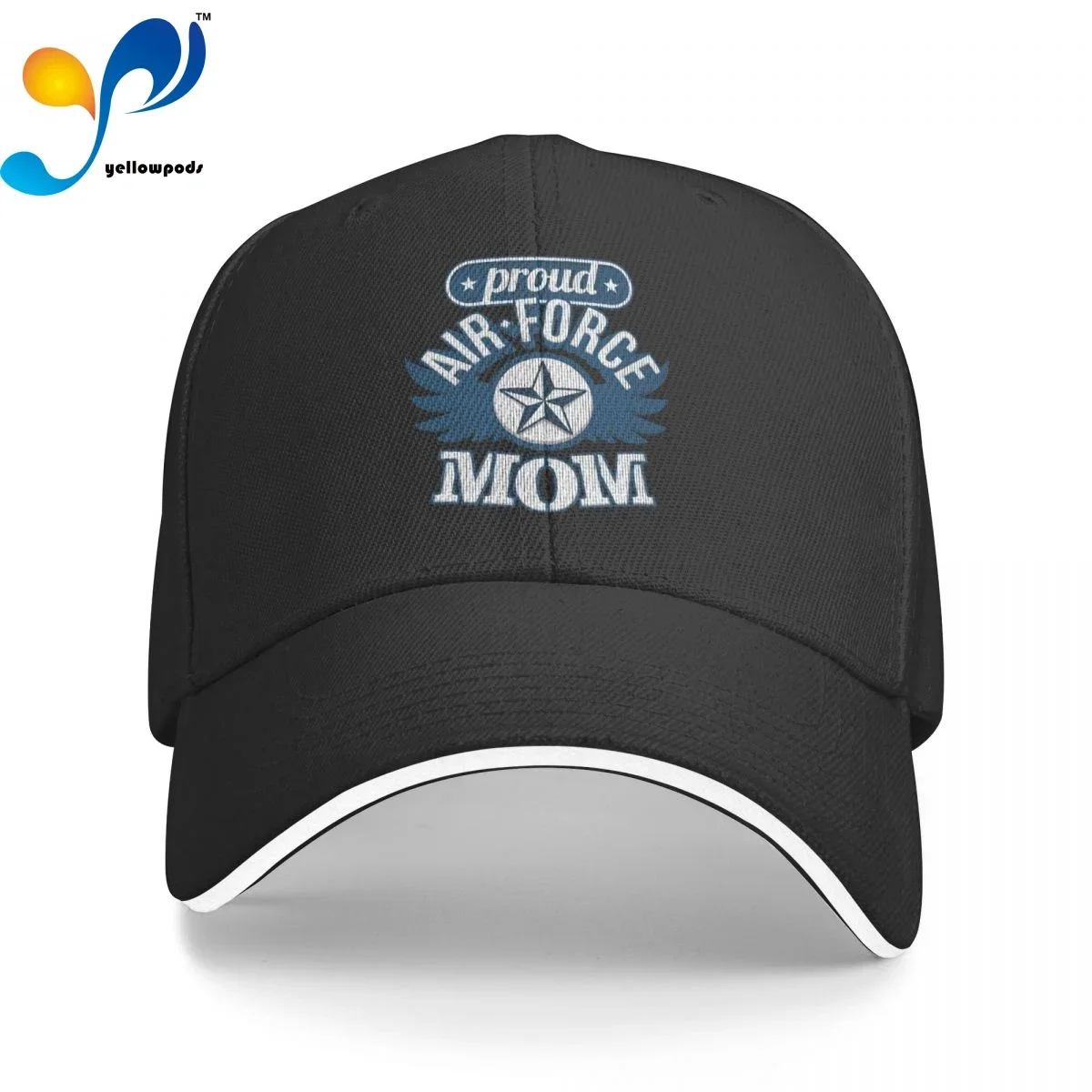 

Unisex Cap For Women Men Proud Air-Force Mom Fashion Baseball Cap Adjustable Outdoor Streetwear Hat