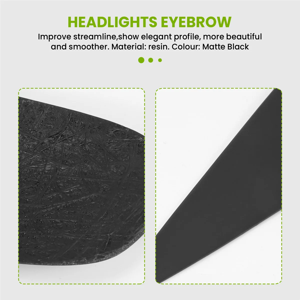 Глянцевая черная Автомобильная наклейка для Mitsubishi Lancer Ralliart 2004-2006 передние фары